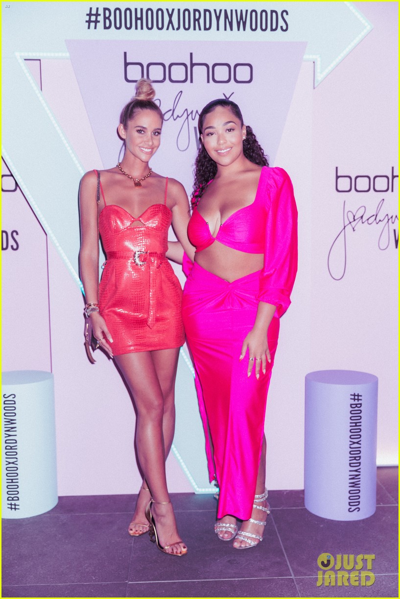 jordyn woods boohoo collection launch 45