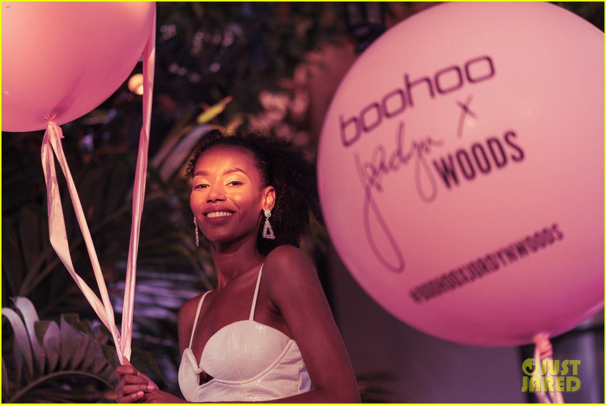 jordyn woods boohoo collection launch 48