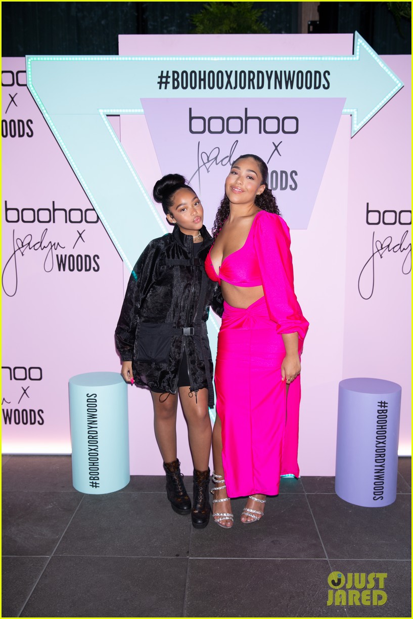 jordyn woods boohoo collection launch 49
