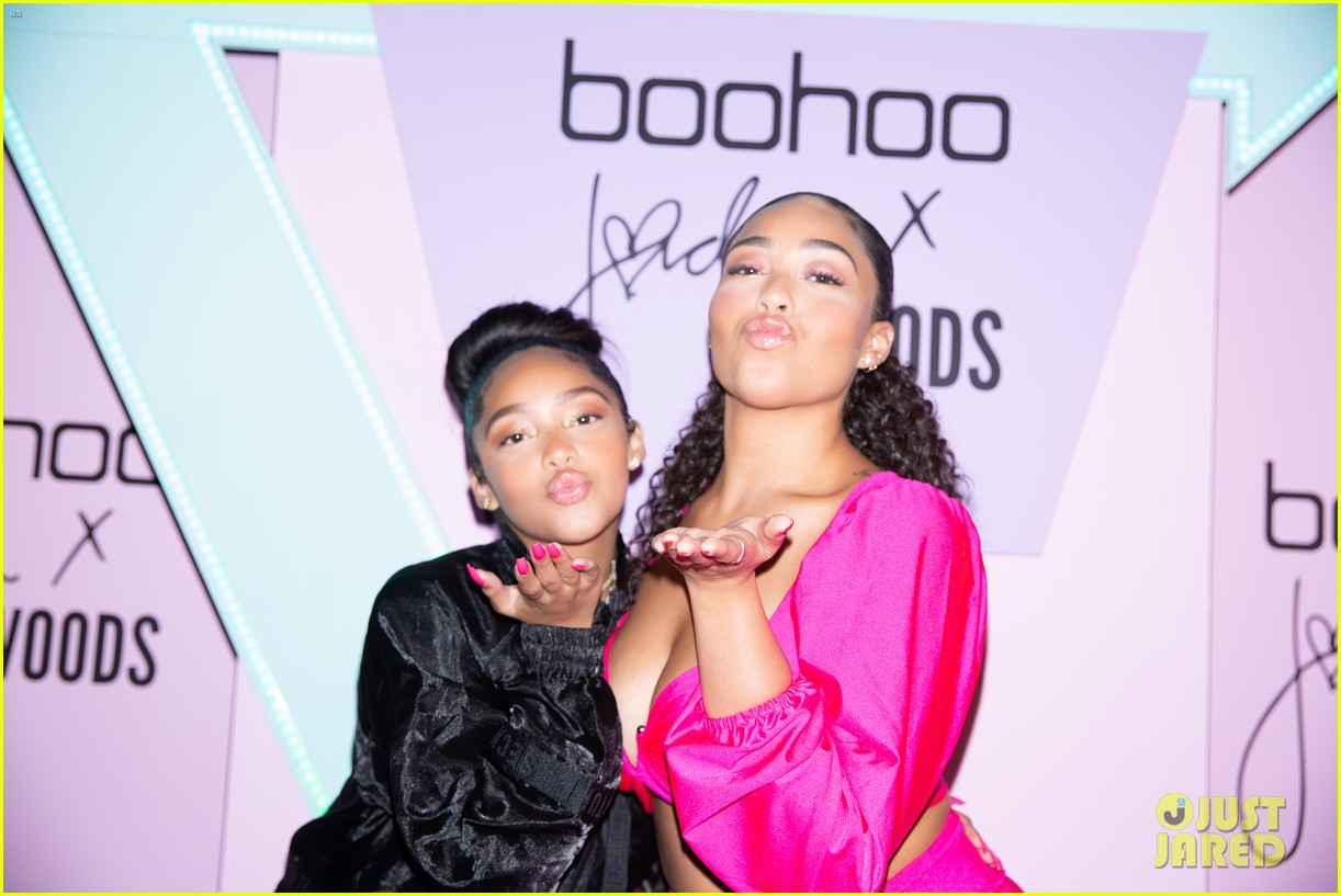 jordyn woods boohoo collection launch 50