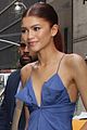 zendaya is a vision in blue while out in nyc 06
