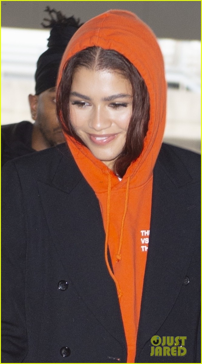 zendaya is a vision in blue while out in nyc 02