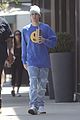 justin hailey bieber step out separately for sunday funday 02