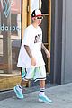 justin bieber sports jonas brothers shirt while out with hailey 01
