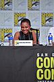 china anne mcclain rocks shaved head at comic con 09