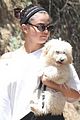 selena gomez goes for a hike with new puppy friends 02
