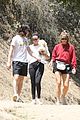 selena gomez goes for a hike with new puppy friends 07