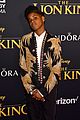 jd mccrary shahidi wright joseph arrive in style for the lion king premiere 03