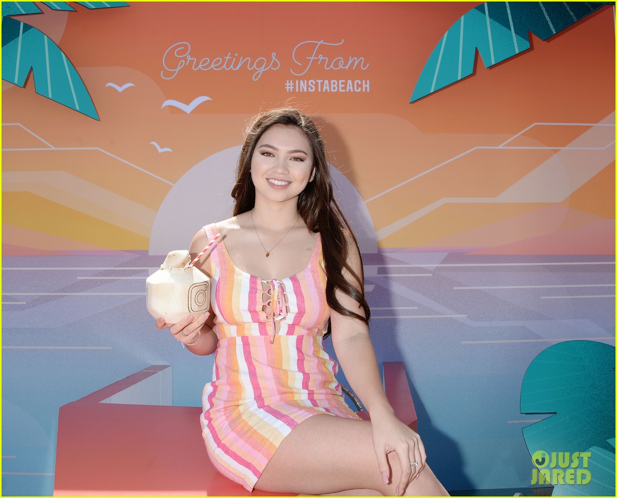 lilimar sky katz siena agudong have fun at instabeach event 19