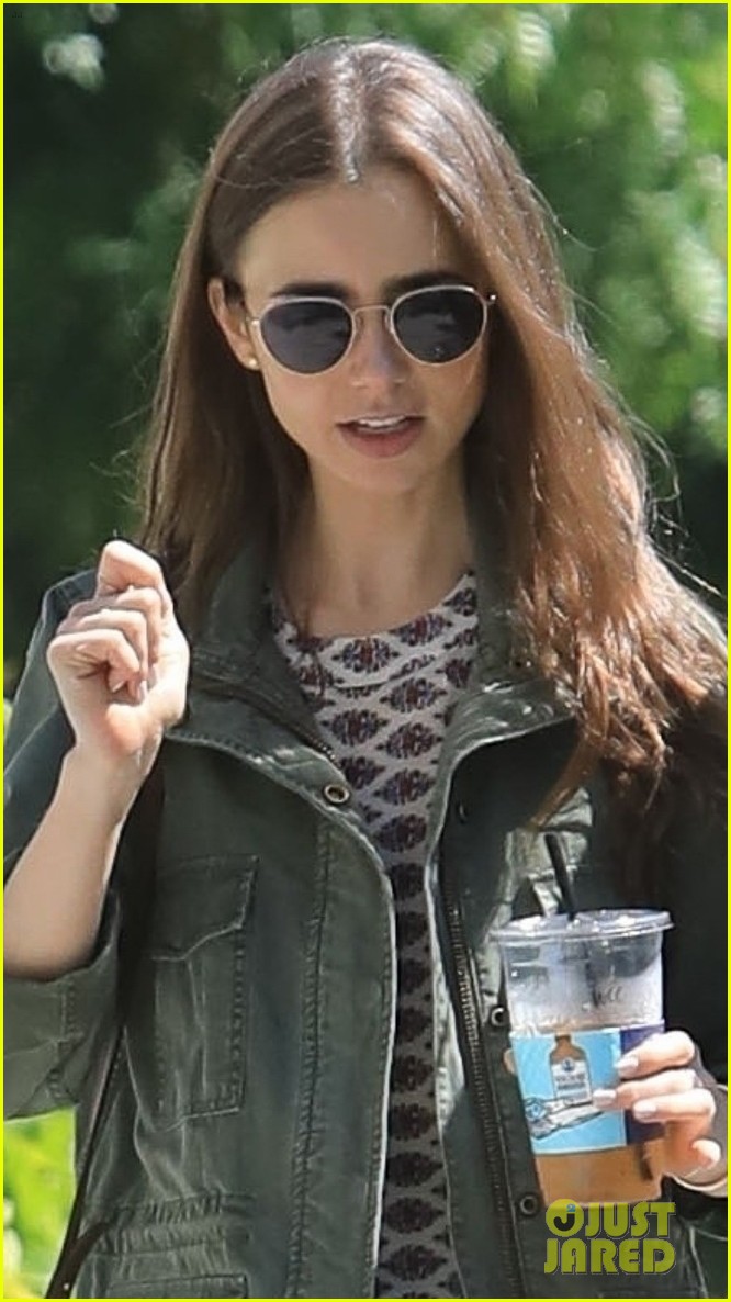 lily collins kevin zegers lunch meetup pics 05