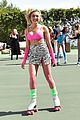 peyton list roller skating party 80s look 02