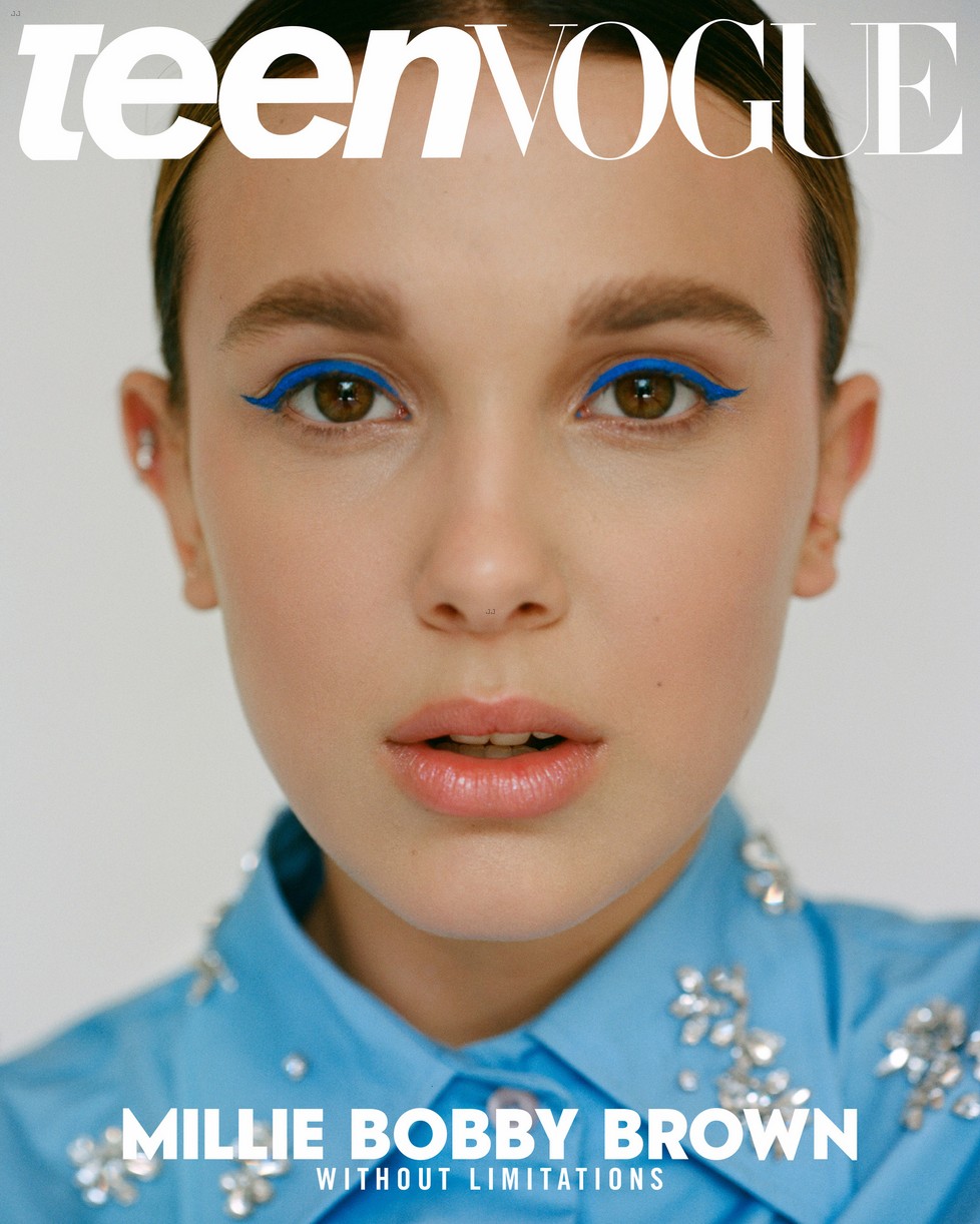 millie bobby brown teen vogue july issue 02