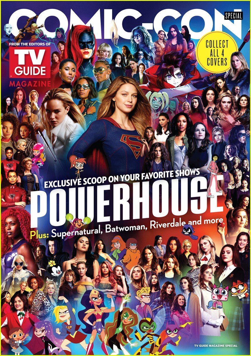 riverdale cast cover special comic con issue of tv guide magazine 04
