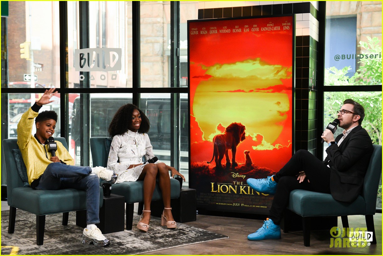 shahadi wright joseph jd mccrary recorded vocals for the lion king together 10