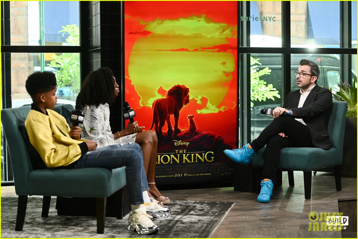 shahadi wright joseph jd mccrary recorded vocals for the lion king together 21