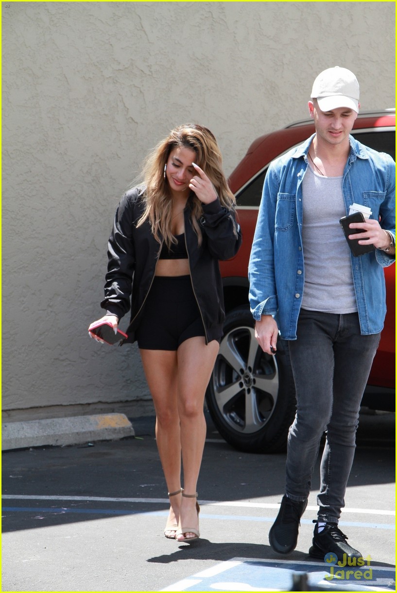 ally brooke dwts pros arrive first rehearsals 01