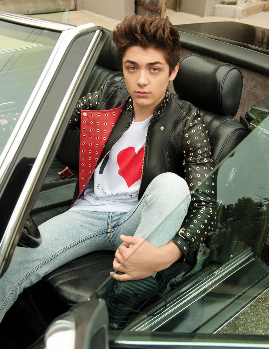 asher angel in love mag feature 10