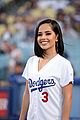 becky g sings national anthem at dodgers game 04