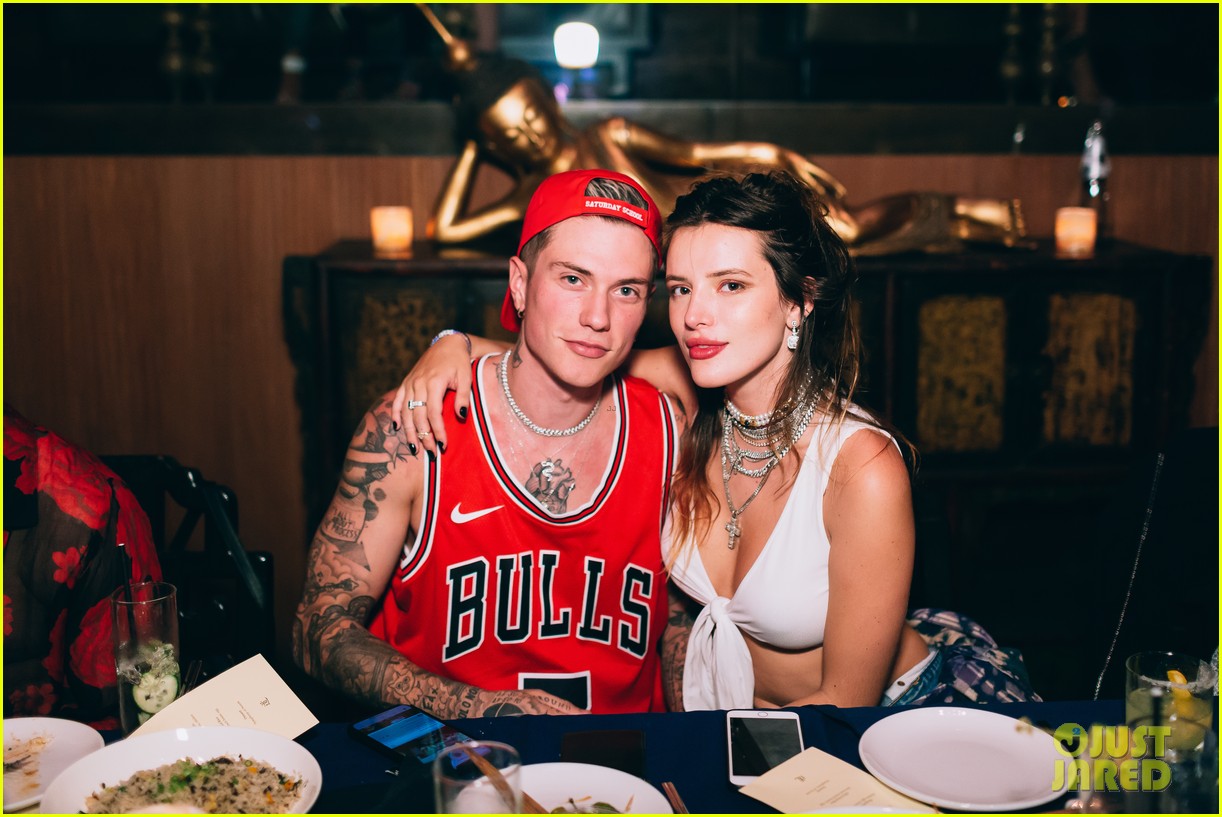 bella thorne and benjamin mascolo celebrate his bands song going double platinum 01