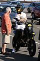 justin bieber has some motorcycle trouble on the freeway 03