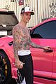 justin bieber goes on shirtless hike after showing off his new cat sushi 05