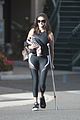 nina dobrev steps out on crutches after injuring her foot 01