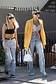 hailey bieber kendall jenner jet out of town for girls trip 08