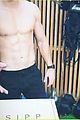 liam hemsworth goes shirtless bares six pack while working out with chris hemsworth 07