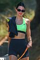 kendall jenner bares toned midriff on a hike with friends 04