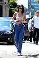 kendall jenner flaunts toned midriff for lunch with friends 03