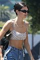 kendall jenner flaunts toned midriff for lunch with friends 04