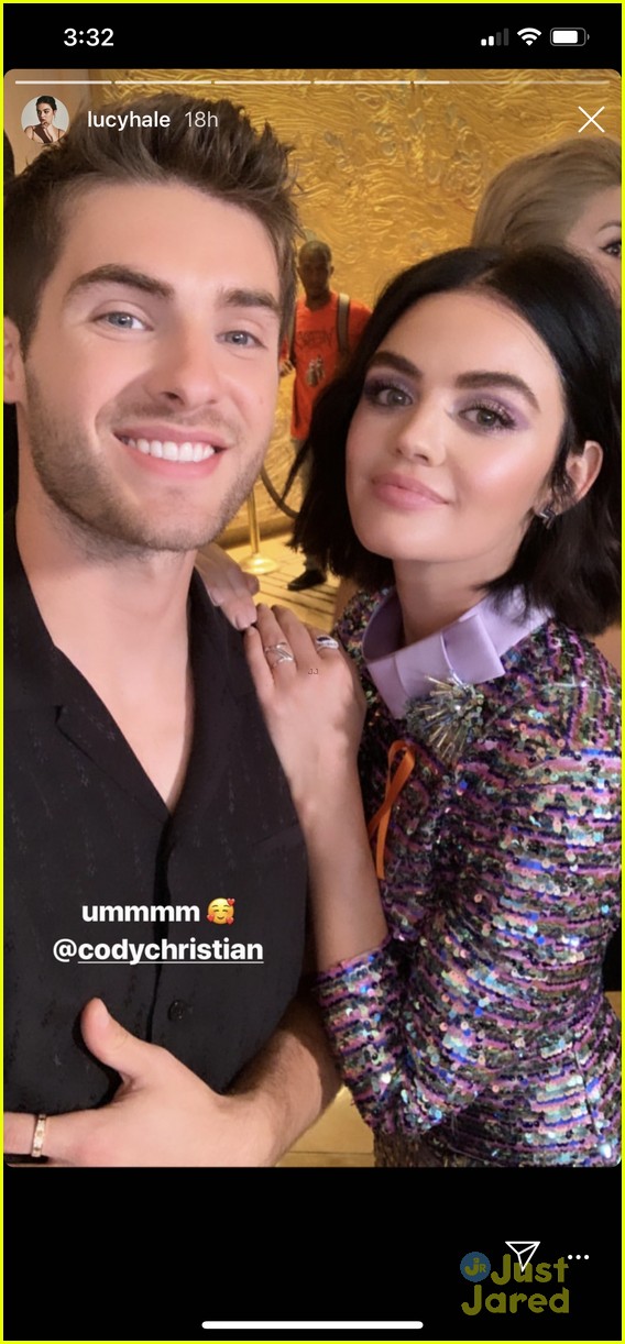 lucy hale cody christian reunion pic 03