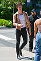 shawn mendes heads to next concert after a morning jog 05