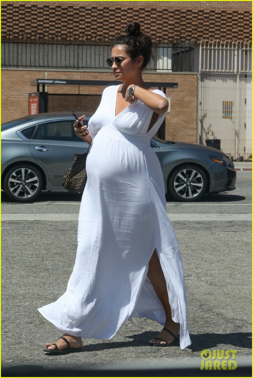 pregnant shay mitchell steps out 05