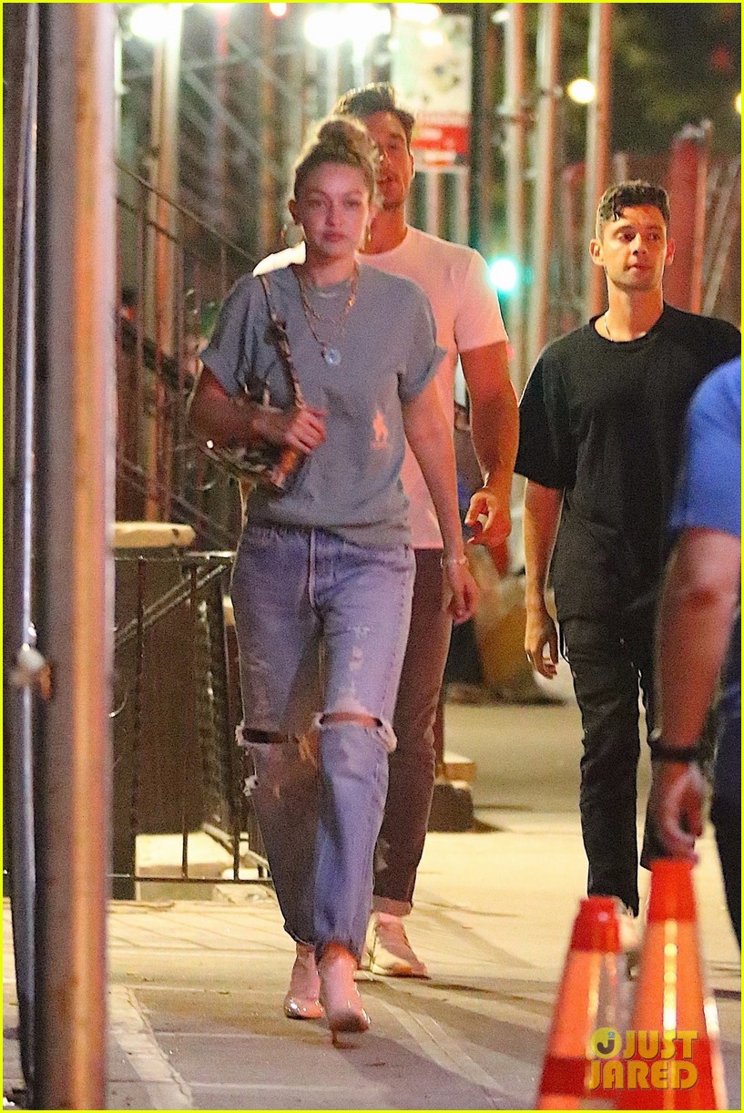 gigi hadid enjoys a night out with tyler cameron in nyc 12