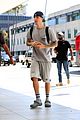 justin bieber wears all gray with crocs while running errands 01