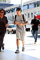 justin bieber wears all gray with crocs while running errands 03