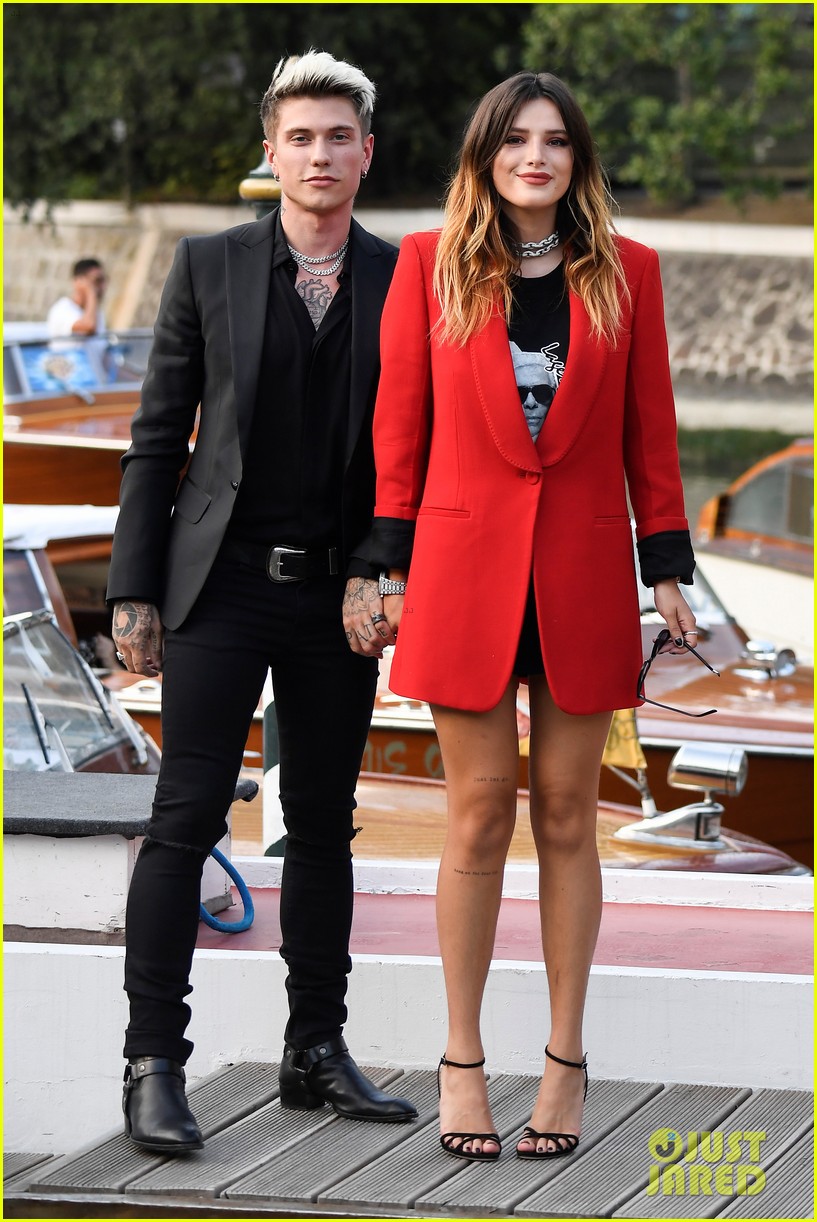 bella thorne suits up for venice film festival with benjamin mascolo 05