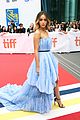 chloe bennet stuns in flowing blue gown at abominable tiff premiere 06