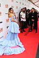 chloe bennet stuns in flowing blue gown at abominable tiff premiere 08