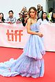 chloe bennet stuns in flowing blue gown at abominable tiff premiere 10