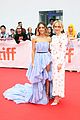 chloe bennet stuns in flowing blue gown at abominable tiff premiere 11