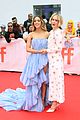 chloe bennet stuns in flowing blue gown at abominable tiff premiere 12