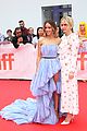 chloe bennet stuns in flowing blue gown at abominable tiff premiere 17