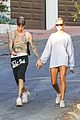 justin bieber shows off tattoos on shirtless hike with hailey 07