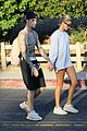 justin bieber shows off tattoos on shirtless hike with hailey 17