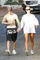 justin bieber shows off tattoos on shirtless hike with hailey 19