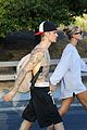justin bieber shows off tattoos on shirtless hike with hailey 34