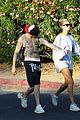 justin bieber shows off tattoos on shirtless hike with hailey 35