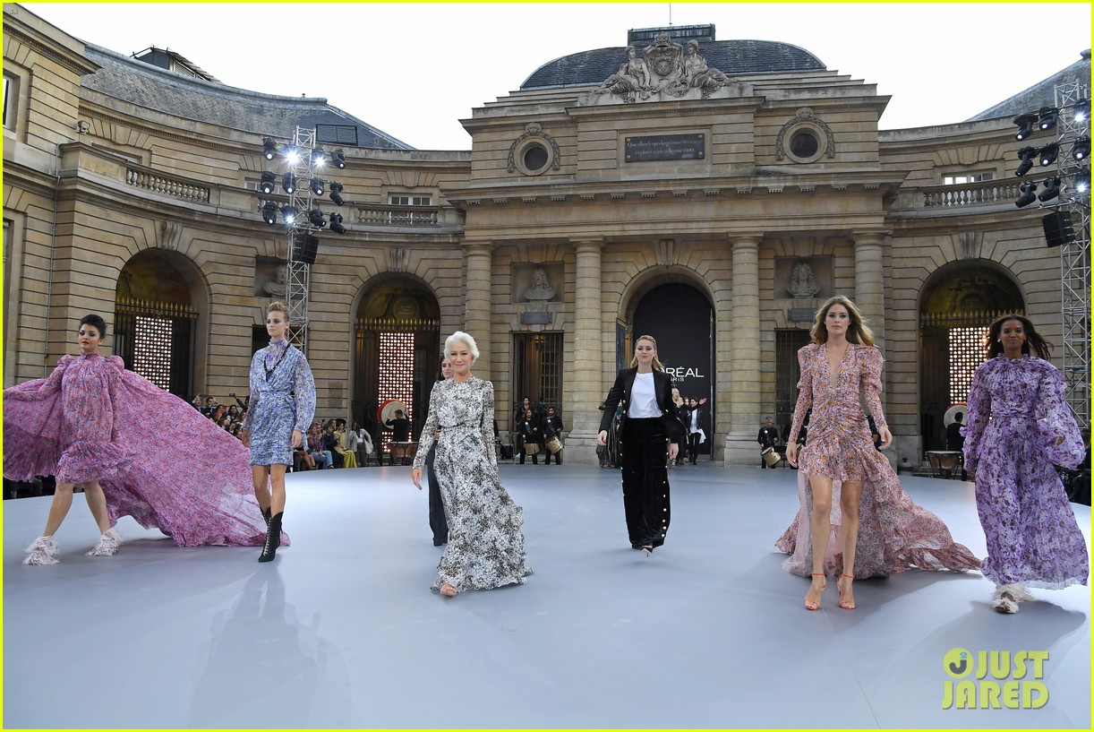 camila cabello slays the runway at le defile loreal paris fashion show 10